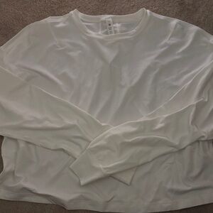 lululemon athletica White Long Sleeve Tee